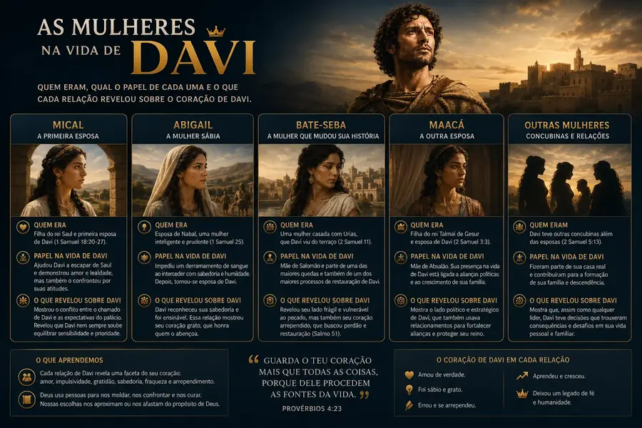 As Mulheres na Vida de Davi